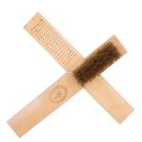 High Quality Jewelry Polishing Tool Stainless Steel Wire Brushes Wooden Handle Steel Wire Brushes